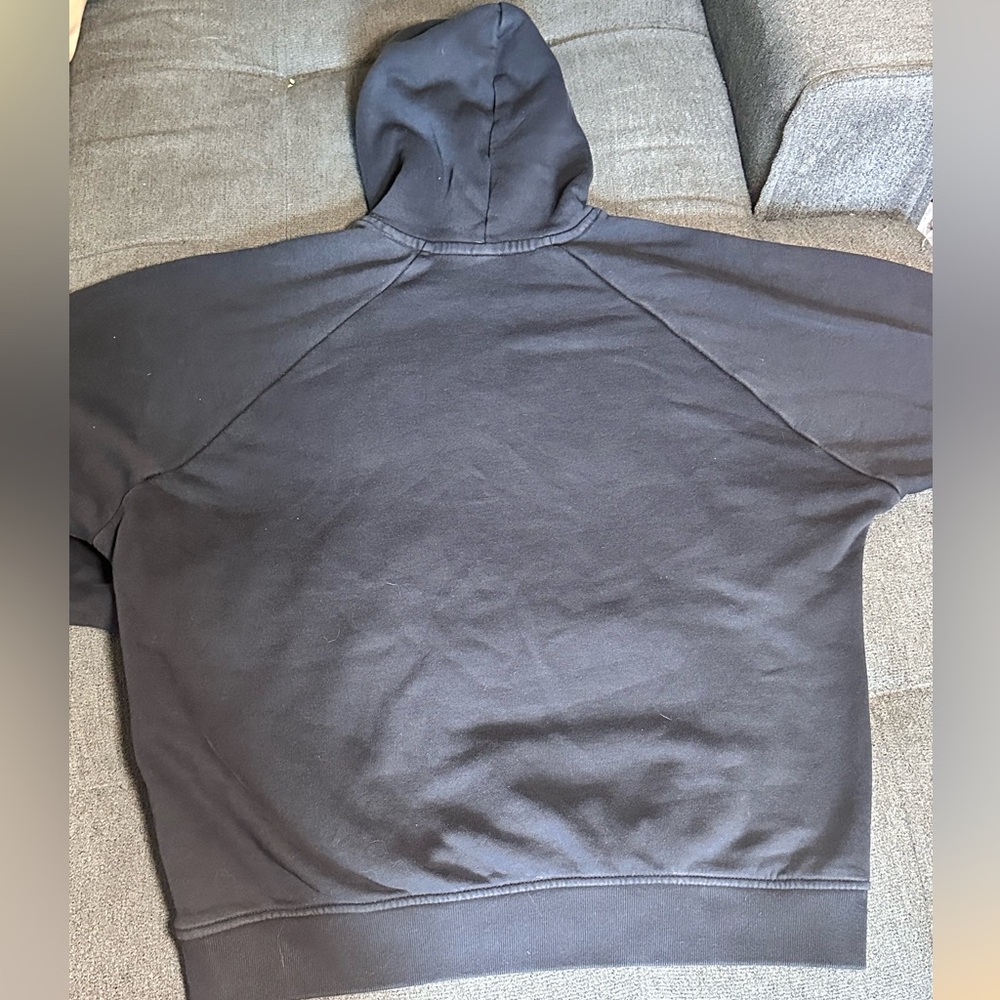 Black Hoodie with Front Pocket - Picture 5 of 5